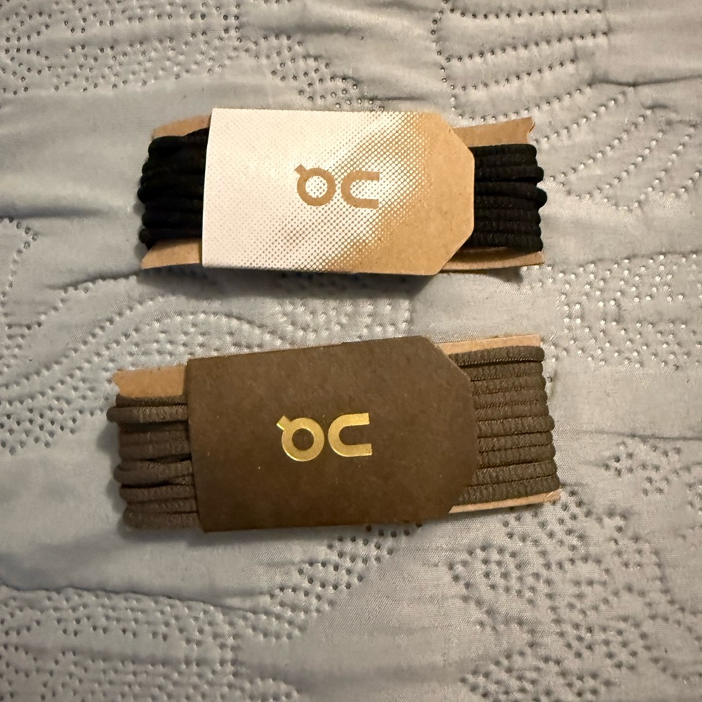 On Running Black and Brown Elastic Bands Set